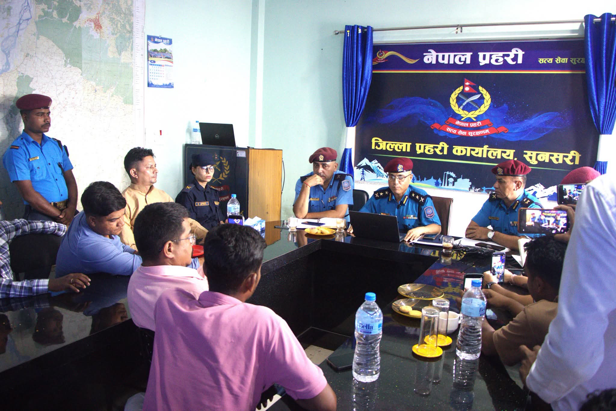 सुनसरीमा बदलिँदो सुरक्षा चुनौती : डिजिटल निगरानीदेखि जोखिम पहिचानसम्म प्रहरीको नयाँ रणनीति