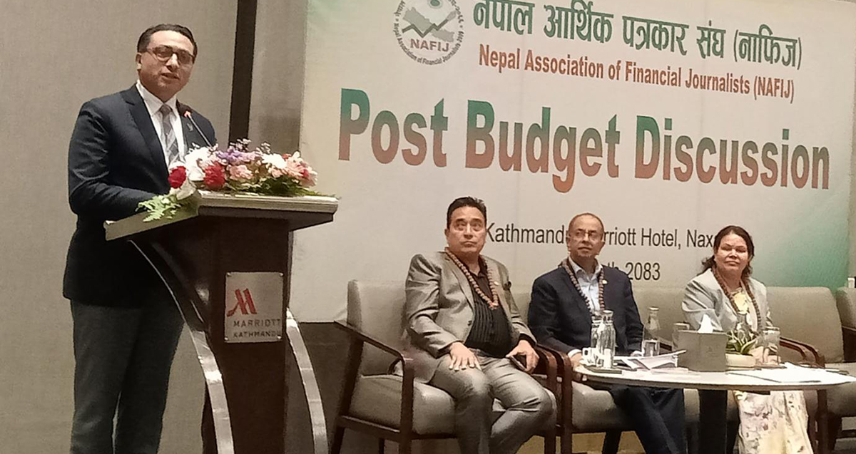 आगामी वर्ष १६ खर्ब राजस्व सङ्कलन गर्ने सरकारको लक्ष्य