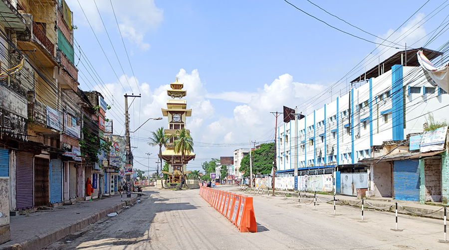 वीरगञ्जमा सोमबार साँझ ६ बजेदेखि मङ्गलबार बिहान ८ बजेसम्म कर्फ्यु जारी