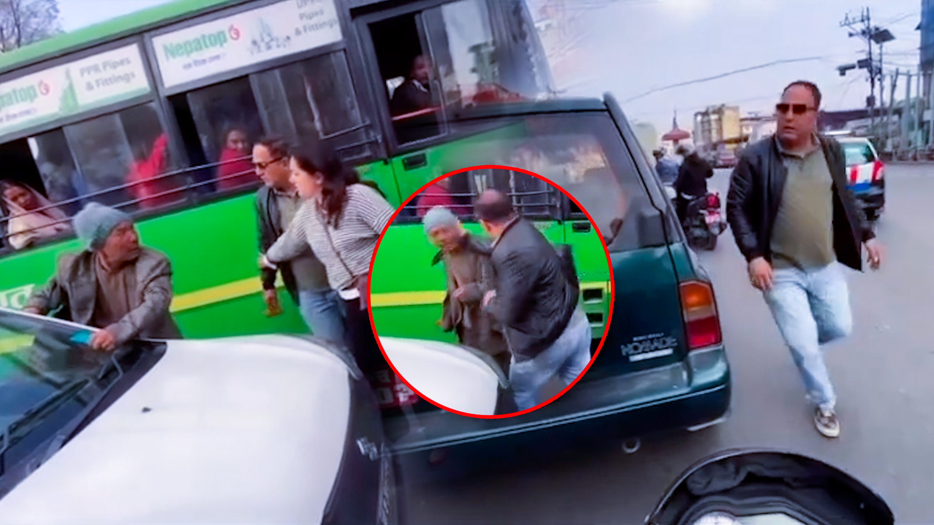 पैदलयात्री कुट्ने कार चालकको खोजीमा प्रहरी: सामाजिक सञ्जालमा भिडियो भाइरल