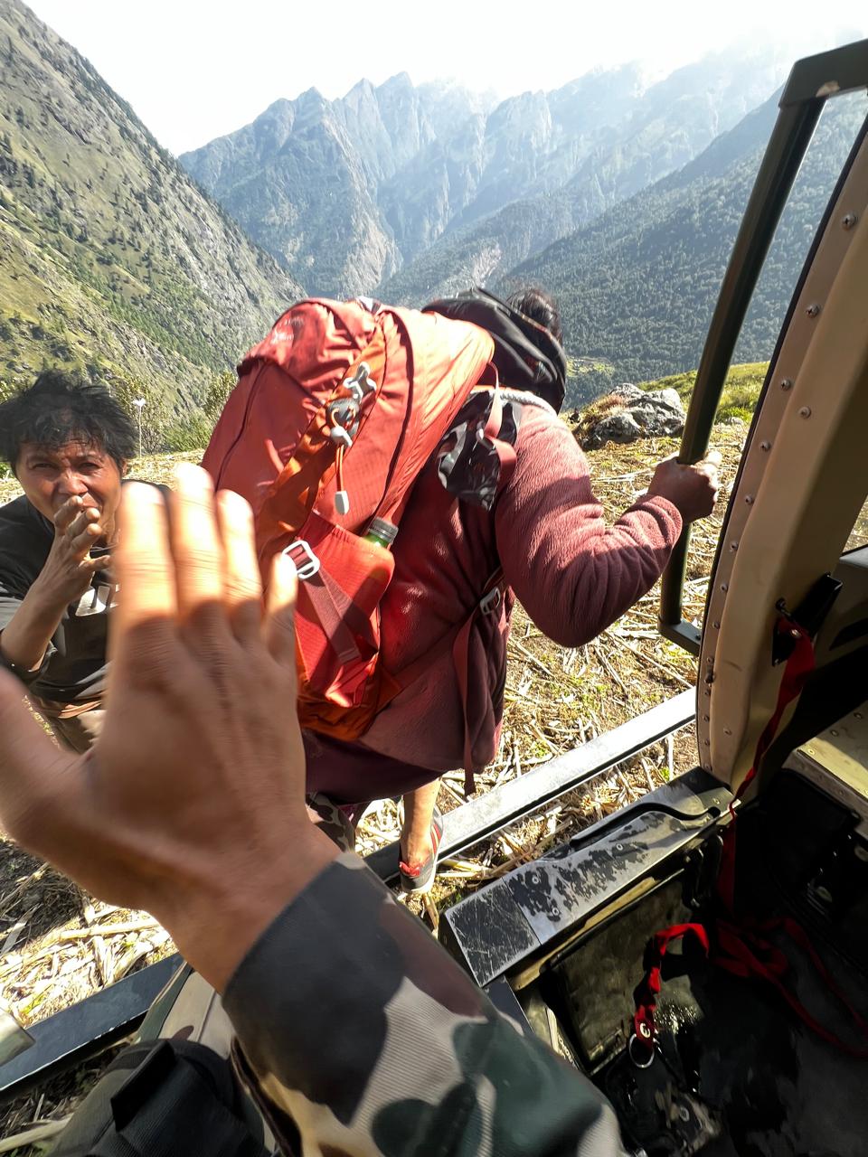 बुढीगण्डकी बाढीबाट प्रभावित ३६ जनाको उद्धार