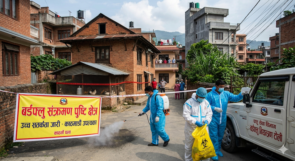 काठमाडौँ उपत्यकामा बर्डफ्लु संक्रमण पुष्टि, तीन वडामा उच्च सतर्कता