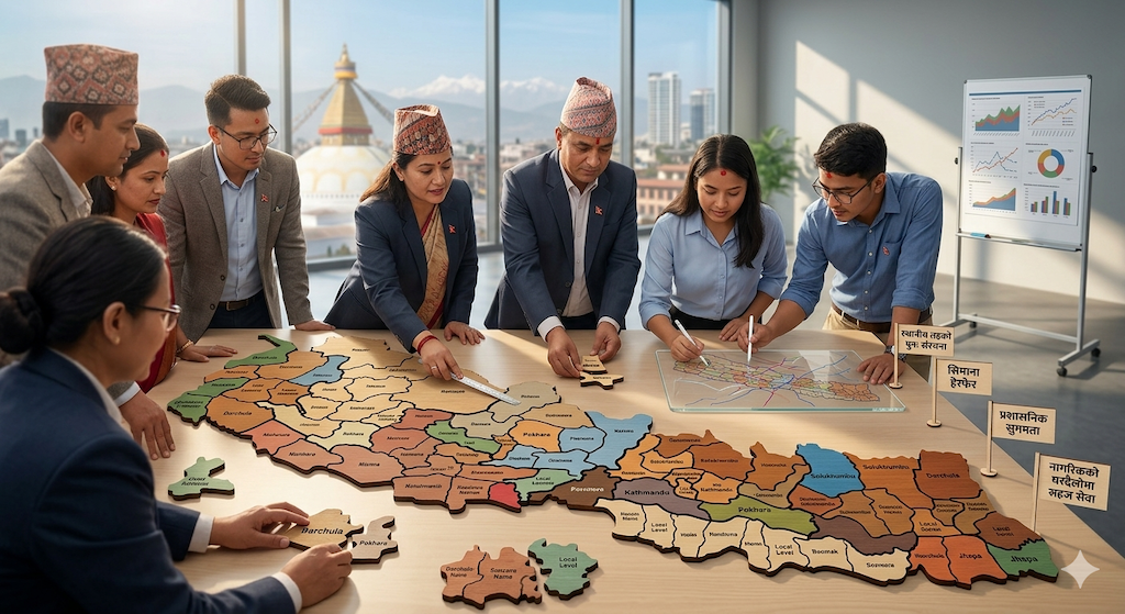 स्थानीय तहको दोस्रो पुनः संरचना: सङ्ख्या र सिमाना हेरफेरका चुनौती र आवश्यकता