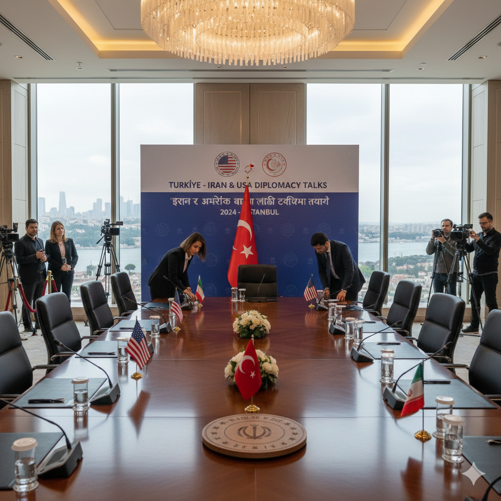 इरान र अमेरिका वार्ताका लागि टर्कीएमा तयारी