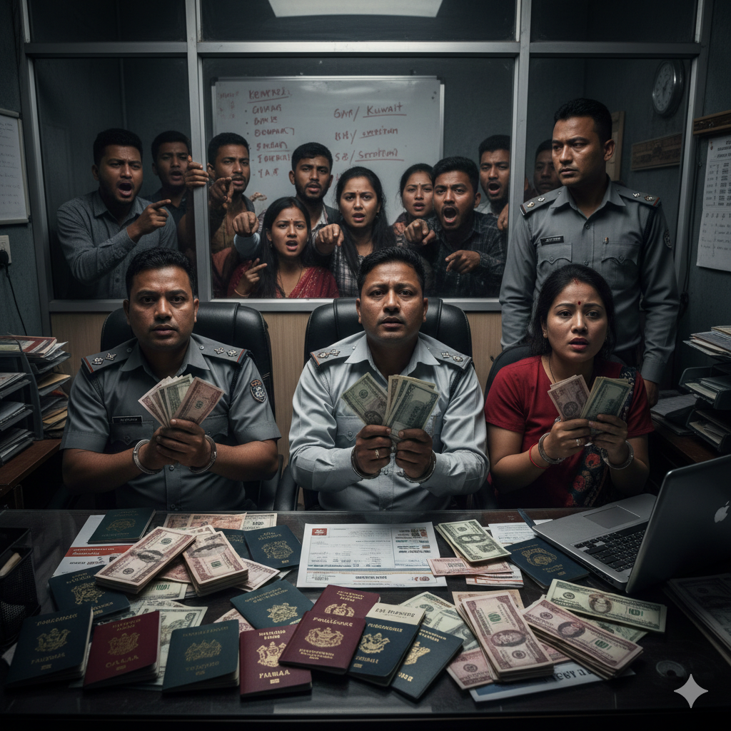 वैदेशिक रोजगारीमा विभिन्न देश पठाइदिन्छु भन्दै ठगी गर्ने चार जना पक्राउ