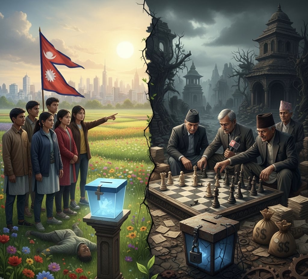 निर्वाचन २०८२: परिवर्तनको आशा कि सत्ताको पुनरावृत्ति?