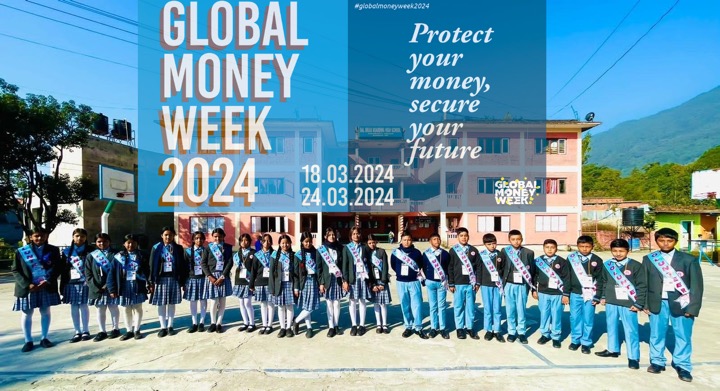 " Global MOney Week 2024 " को पहिलो कार्यक्रम बाल विकास बोर्डिंग हाई स्कूलमा हुँदै