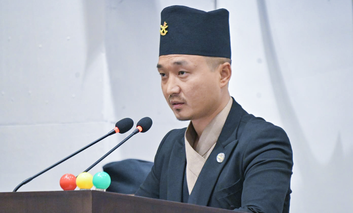 गृहमन्त्री सुदन गुरुङद्वारा पदबाट राजीनामा