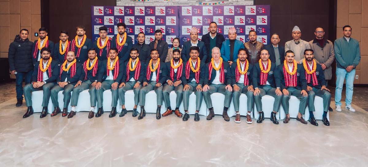 विश्वकप खेल्ने नेपाली क्रिकेट टिमको बिदाइ