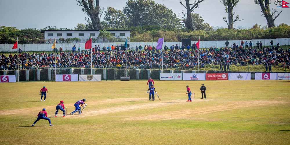 नेपाल र युएईबीच जारी एकदिवसीय क्रिकेट सिरिजको अन्तिम खेलमा सट्टेबाजी गरेको आशङ्कामा दर्शक पक्राउ